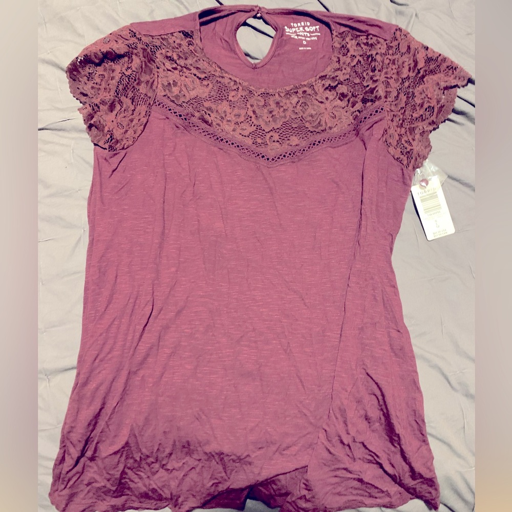 Torrid soft cotton shirt